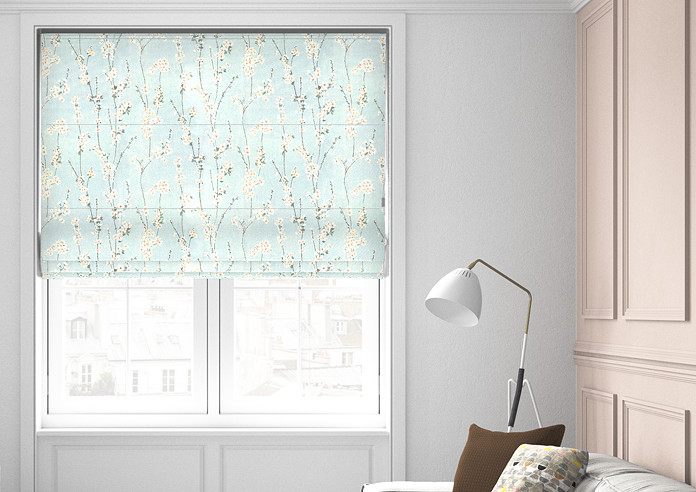 Almond Blossom, Porcelain - Roman Blind - Image 3